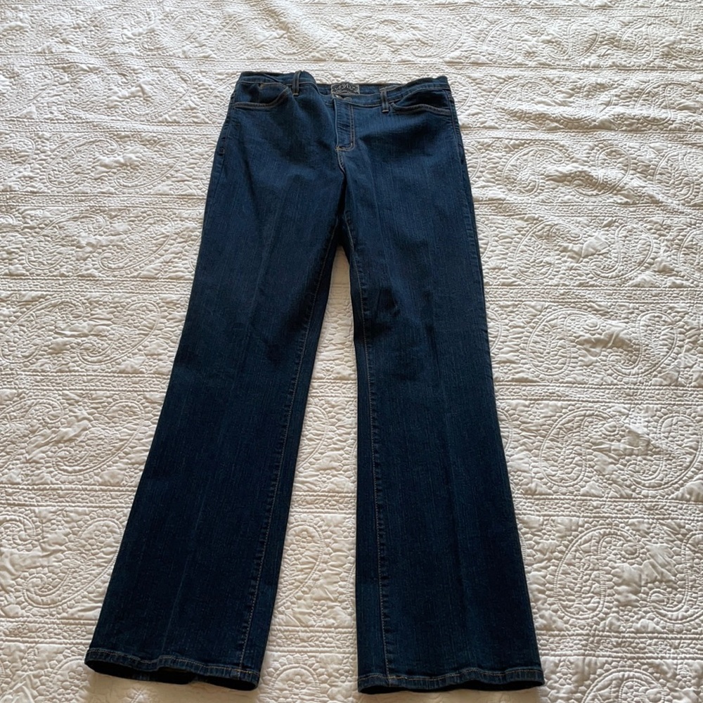 NYDJ Women’s Dark Blue Boot Cut Jeans